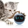 FOFOS Electric Robotic Cat Toy Smart Cat Exercise Pet Interactive LED Ball Toys with USB Charging