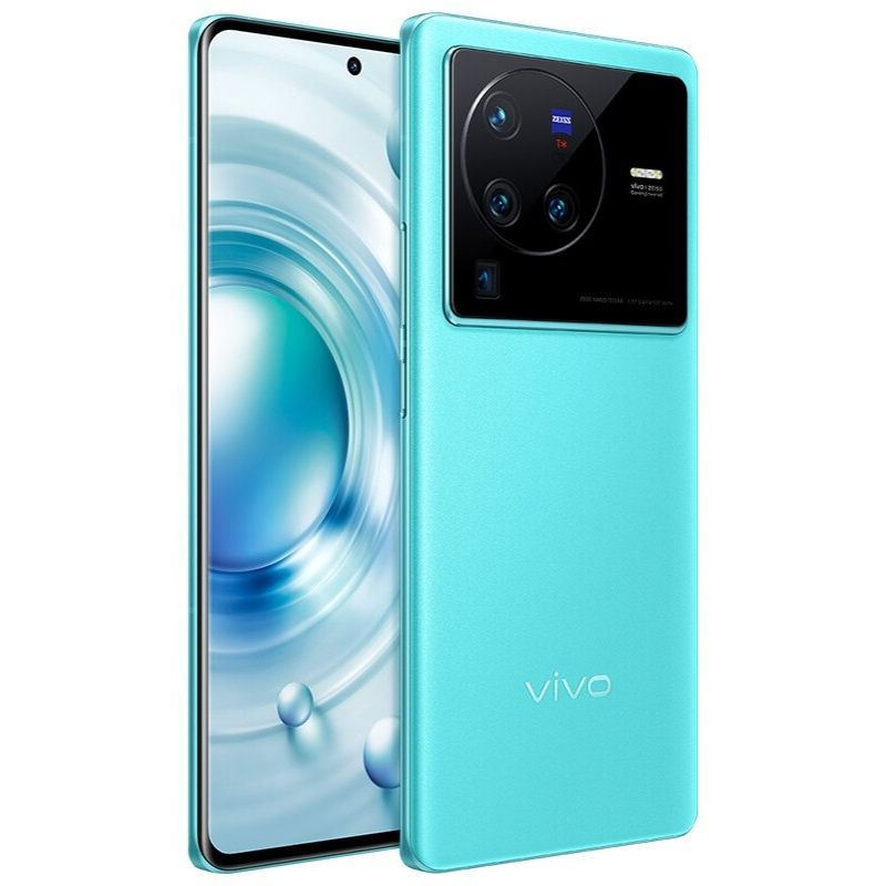 Vivo X80 Pro 5G 8GB RAM 256GB ROM 6.78" 120Hz AMOLED 3200x1440 Qualcomm SD 8 Gen1 4700mAh 80W Quick Charge 50W Wireless NFC, Blue