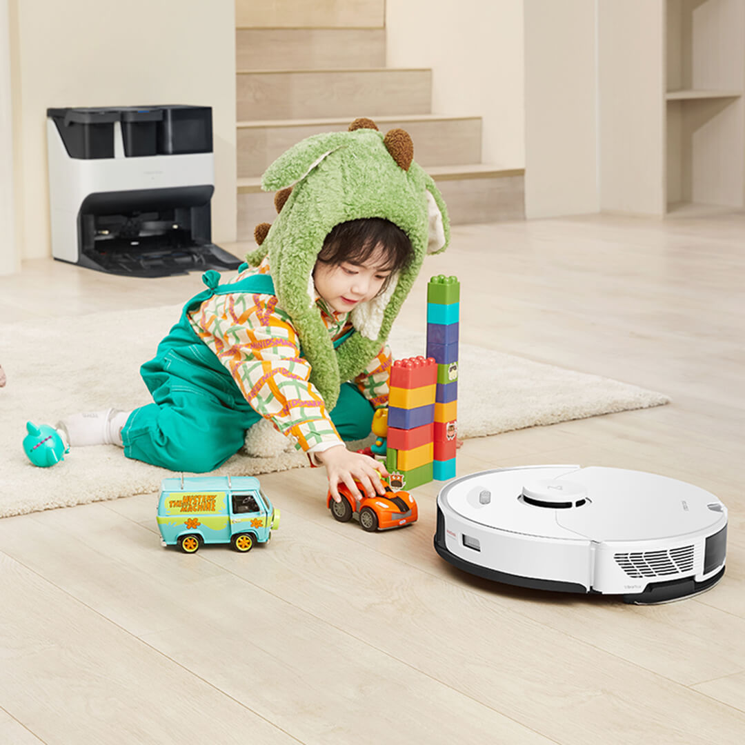 The New Roborock Self-cleaning Sweeping Robot G10S Series 5+2 High-energy Base Station 5100pa Suction Voice Control