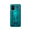 Official Oneplus 8T Case Oneplus Official Protective Cover Karbon Protective Case Quantum Bumper Case Quantum Cyan From OnePlus
