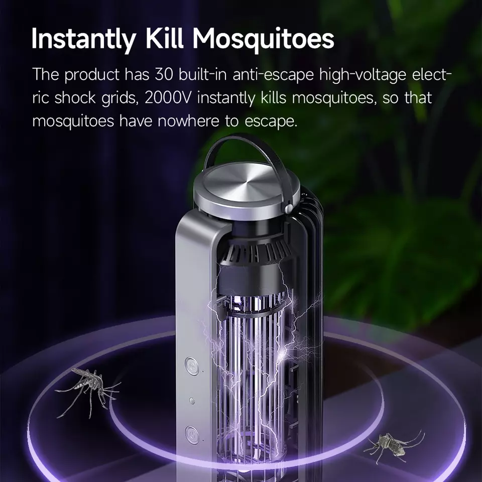 Xiaomi Youpin Qualitell Electric Shock Mosquito Killer Lamp 2000V High Voltage CCFL Insect Killer For Bedroom Summer