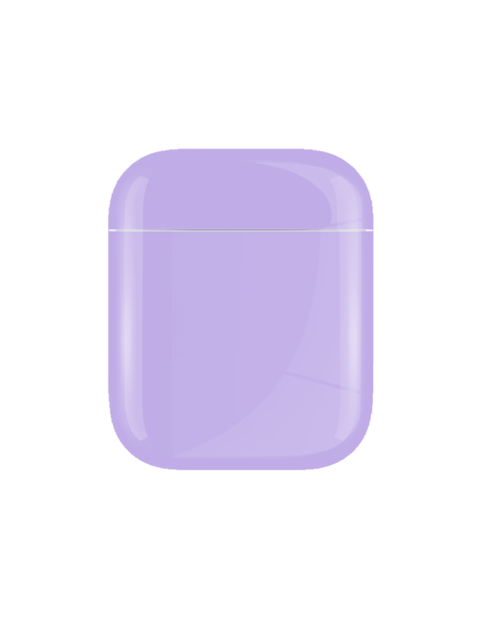 Caviar Customized Airpods 2nd Generation Automotive Grade Scratch Resistant Paint Lavender Glossy