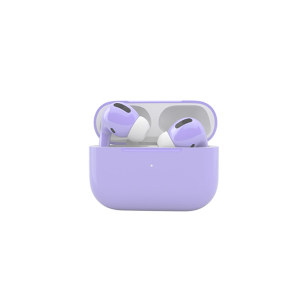 Caviar Customized Airpods Pro (2nd Generation) Automotive Grade Scratch Resistant Paint Glossy Lavender