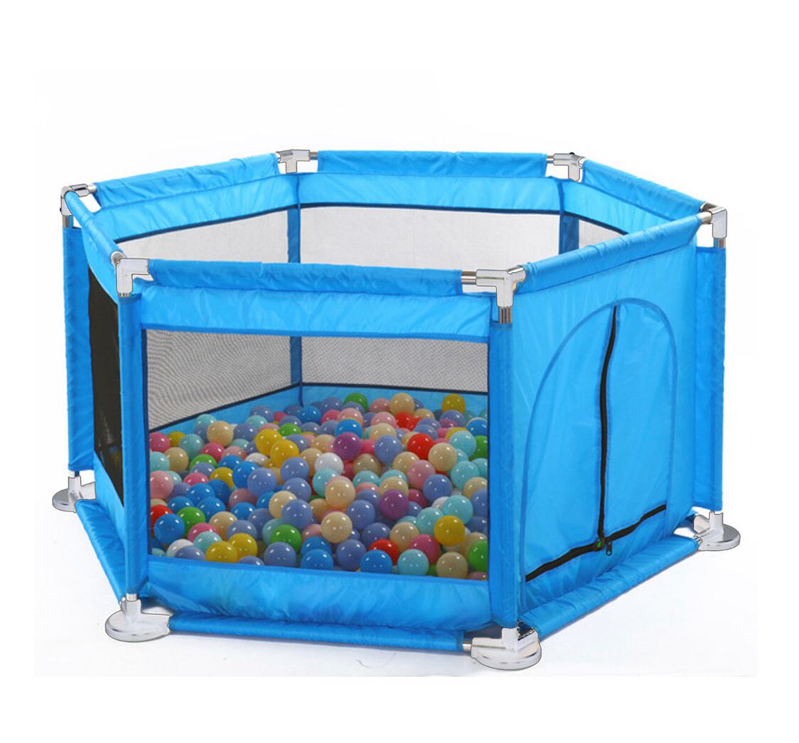 MyFunPlay Portable Playpen with 30 Free balls - Blue