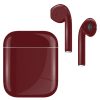 Caviar Customized Airpods 2nd Generation Automotive Grade Scratch Resistant Paint Glossy, Maroon