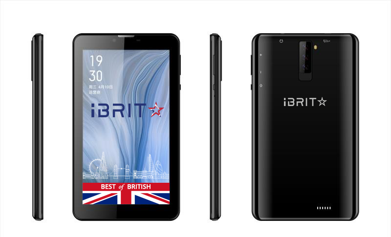 iBRIT MAX 4 Tablet 7inch HD Screen 4G Calling 2GB Ram 16GB Rom Dual Sim Tab