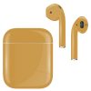 Caviar Customized Airpods 2nd Generation Automotive Grade Scratch Resistant Paint Glossy, Metallic Gold