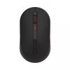 Miiiw Wireless Mouse 800/1200/1600DPI Wireless Silent Mouse Multi-speed DPI Mute Button 2.4GHz Wireless Receiver Silent Mouse - Black