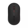 Miiiw Wireless Mouse 800/1200/1600DPI Wireless Silent Mouse Multi-speed DPI Mute Button 2.4GHz Wireless Receiver Silent Mouse - Black