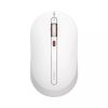 Miiiw Wireless Mouse 800/1200/1600DPI Wireless Silent Mouse Multi-Speed DPI Mute Button 2.4GHz Wireless Receiver Silent Mouse - White