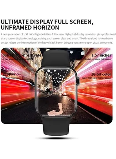 HW12 Full Screen Smartwatch Pink