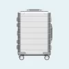NEW Xiaomi All Aluminum Magnesium Alloy Trolley Case Universal Wheel 20 Boarding Box Luggage Men Metal Suitcase Women