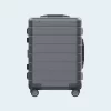 NEW Xiaomi All Aluminum Magnesium Alloy Trolley Case Universal Wheel 20 Boarding Box Luggage Men Metal Suitcase Women - Black