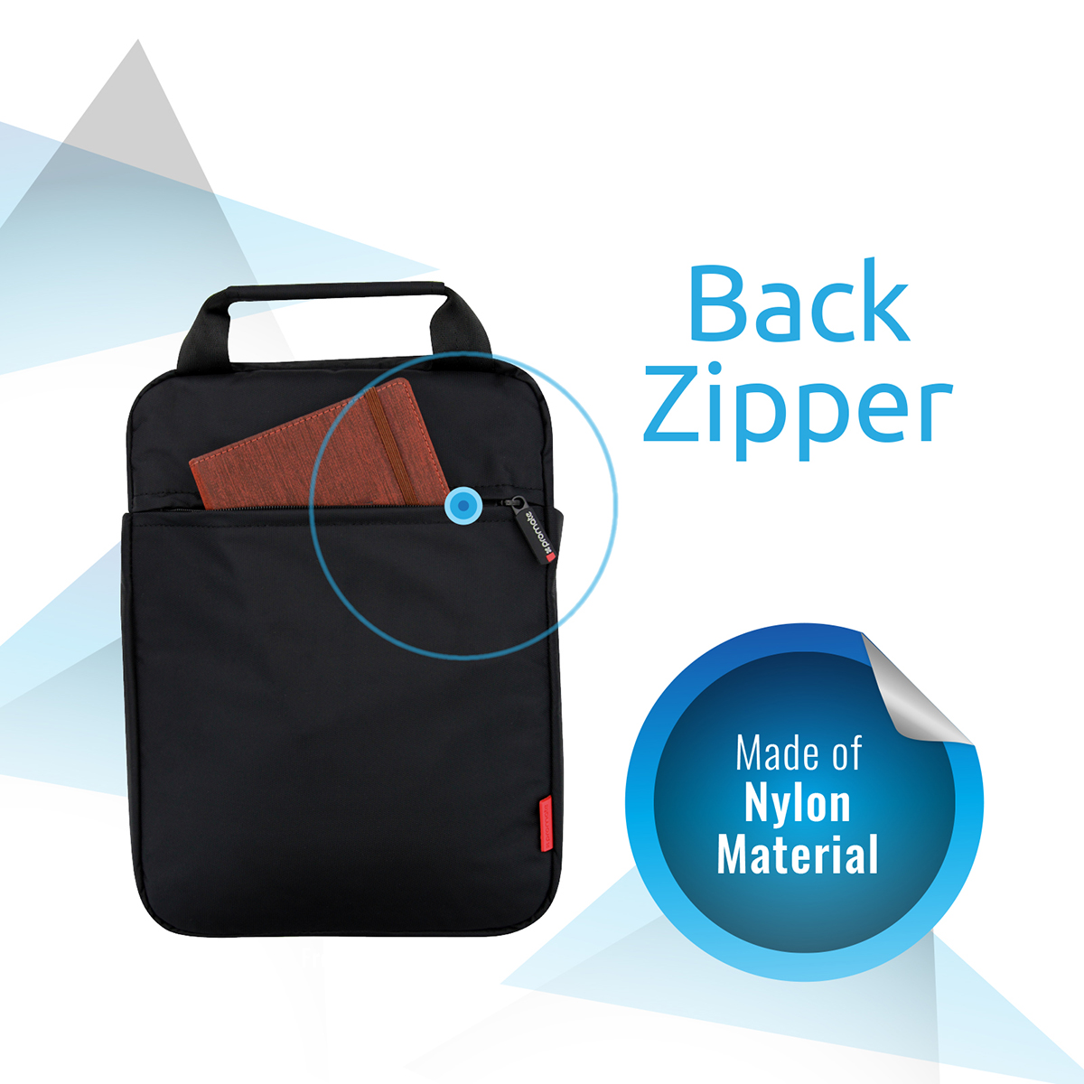 Promate Heavy Duty Messenger Bag for iPad Tablet Laptop upto 13.3