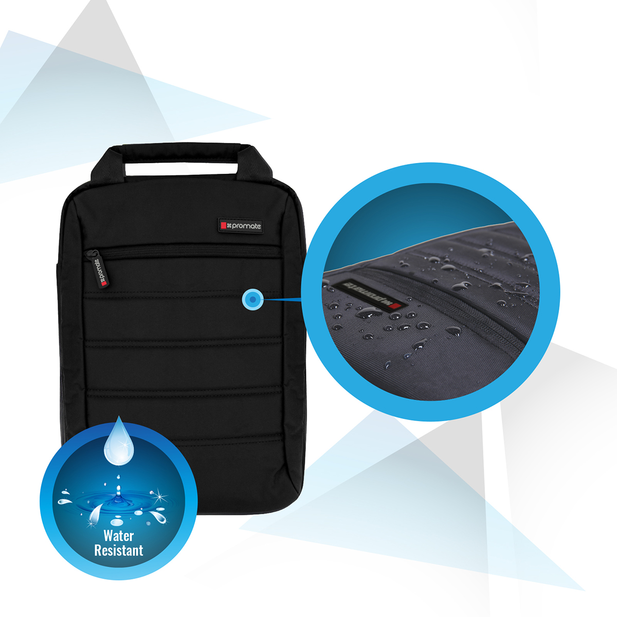 Promate Heavy Duty Messenger Bag for iPad Tablet Laptop upto 13.3