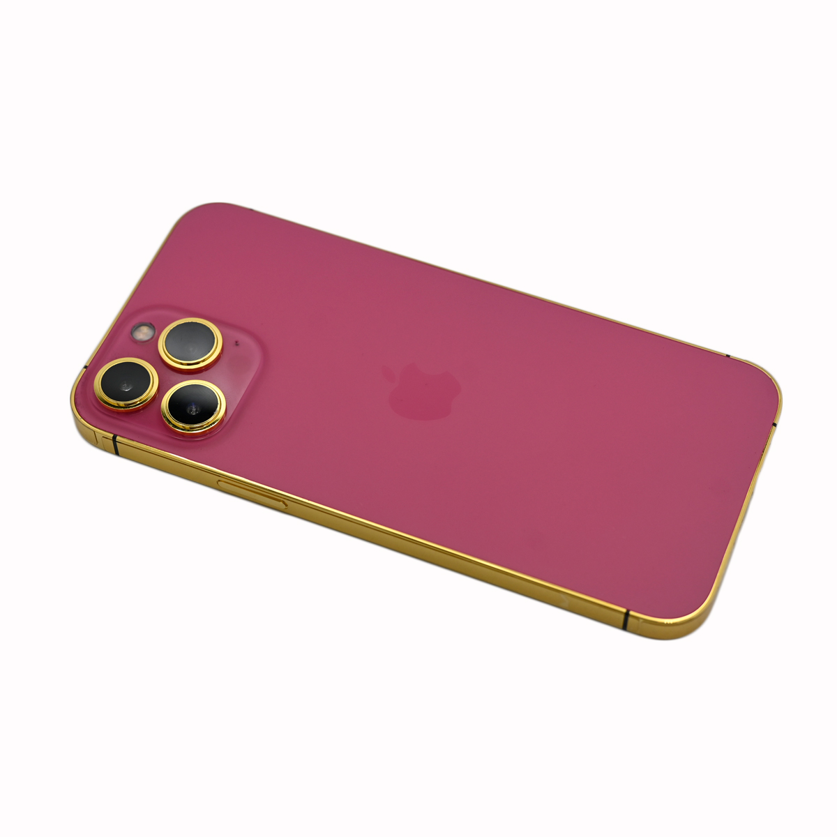 Caviar Luxury 24k Gold Frame Customized iPhone 13 Pro Max 512 GB - Pink