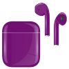 Caviar Customized Airpods 2nd Generation Automotive Grade Scratch Resistant Paint Glossy, Violet