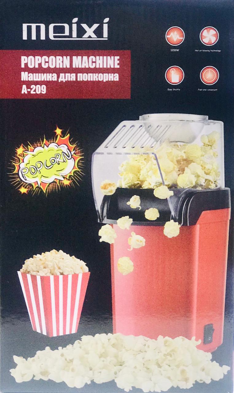 Mini Automatic Popcorn Machine 500 ml 1200 W 299-b Black/Red