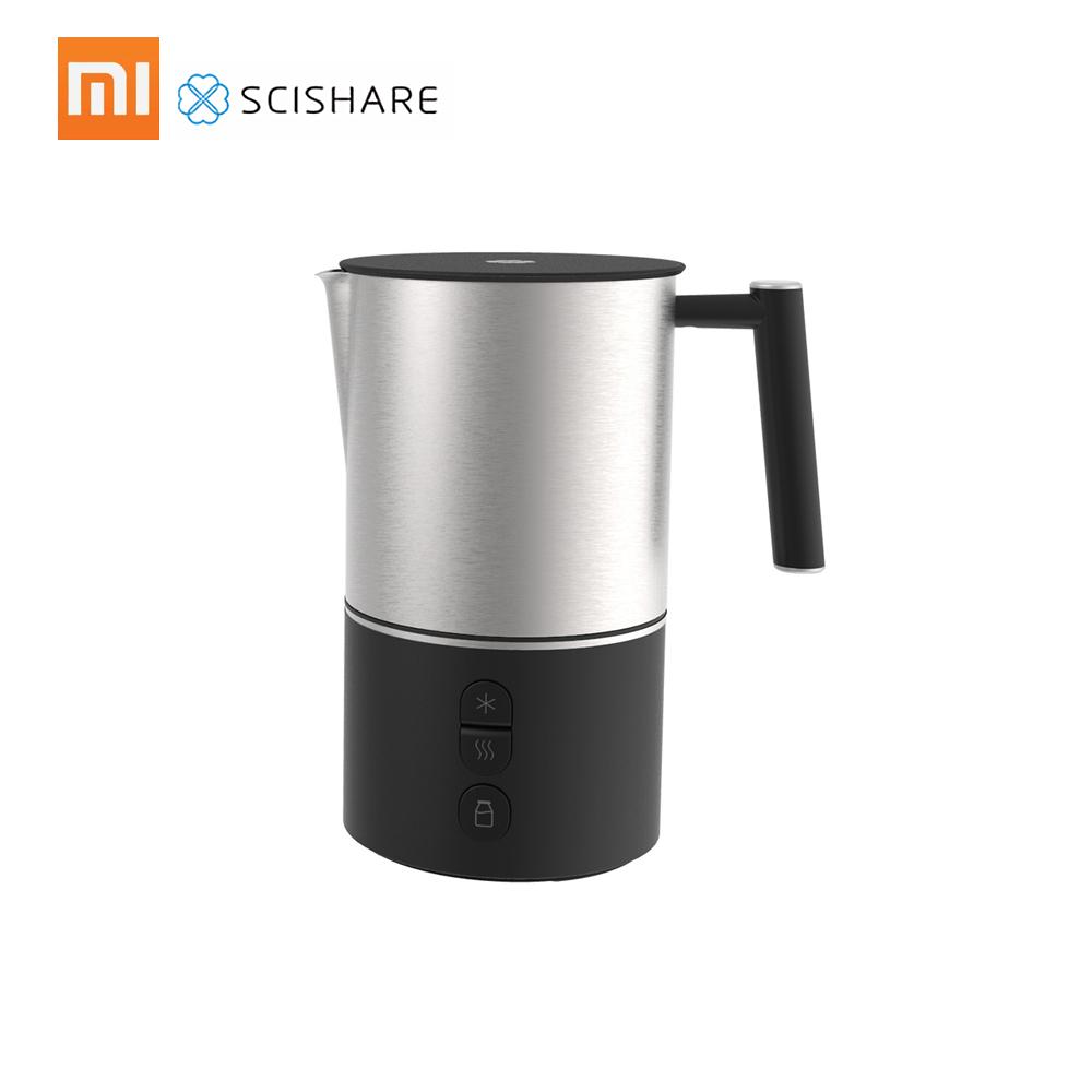 Xiaomi Scishare Stainless Steel Electric Milk Frother 220V Warmer Maker DIY