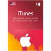 iTunes Gift Card $4 (US) - Physical Delivery