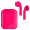 Caviar Customized Airpods 2nd Generation Automotive Grade Scratch Resistant Paint Glossy, Neon Pink