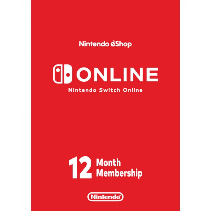 Nintendo Switch 12 Month Membership (US) Card - Physical Delivery