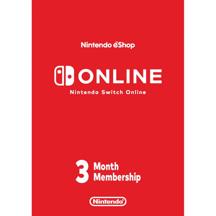 Nintendo Switch 3 Month Membership (US) Card - Physical Delivery
