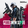 PUBG New State - 3600 NC + 250 Bonus - Email Delivery