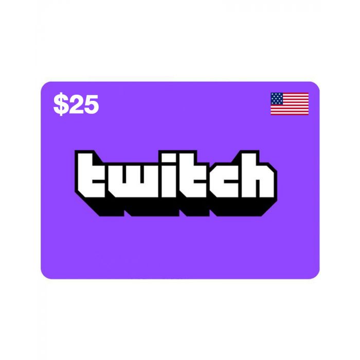 Twitch Card $25 - Email Delivery (US)