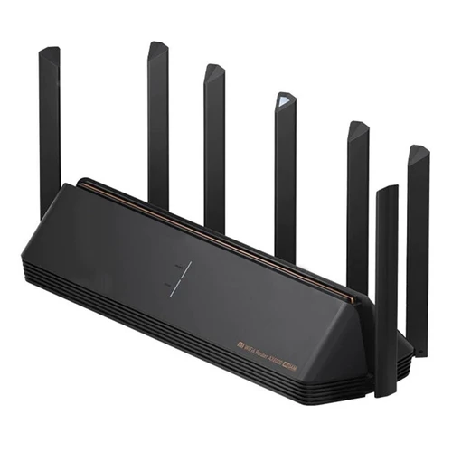 2021 Xiaomi AIoT Router AX6000 WiFi 6 Enhanced Edition 6000Mbps Wireless Rate 512MB RAM 4x4 160MHz 2.5G WAN/LAN Mesh 6 Independent Signal Amplifier - Black